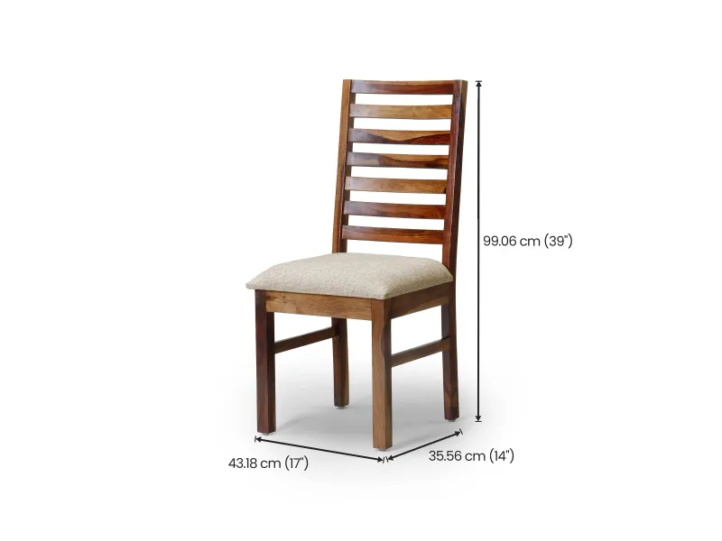 Alexa Solid Wood Chair